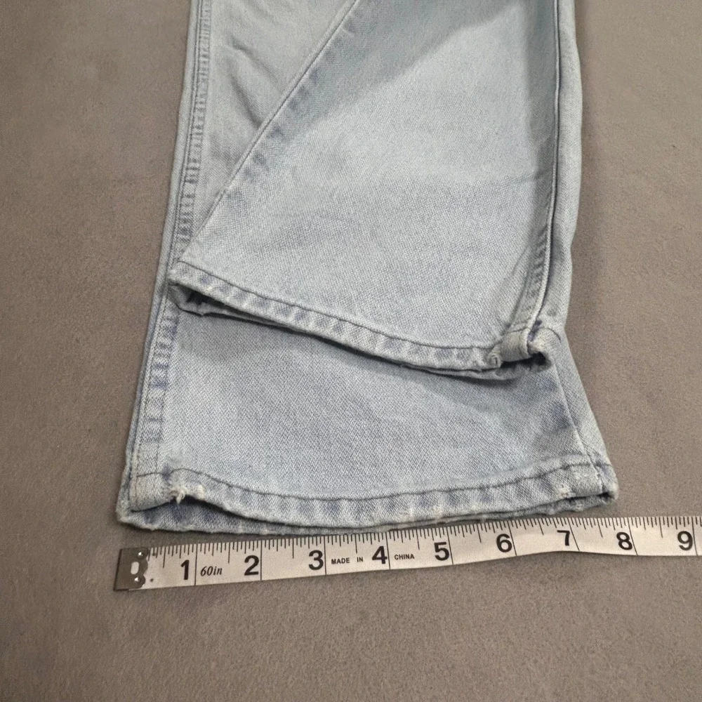 Wrangler Cowboy Cut 936GBH Light Wash Slim Fit Jeans Mens 33x32 Blue Denim
